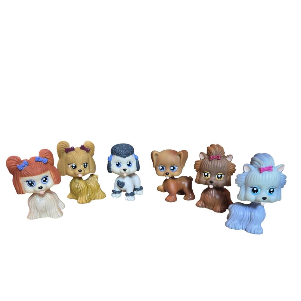Vintage 2006 My Pet Pals Chic Boutique puppies lot of 6